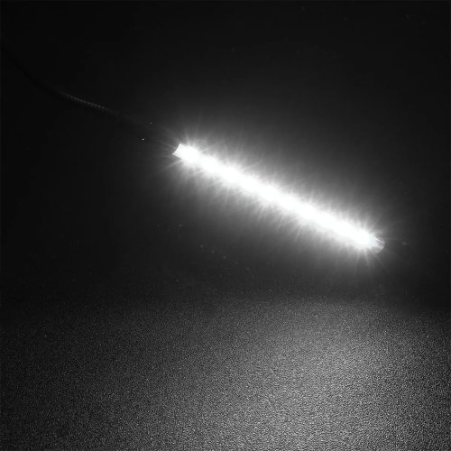 Lumière USB pour Ordinateur Portable - Lampe de Clavier Flexible, Protection des Yeux, Rotative, Noire - Idéale pour la Maison, Dortoir, Jeux
