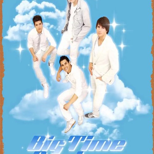 Big Time Poster Blechschild 30 x 20 cm Vintage - Wanddeko für Zuhause, Garage und Männerhöhle