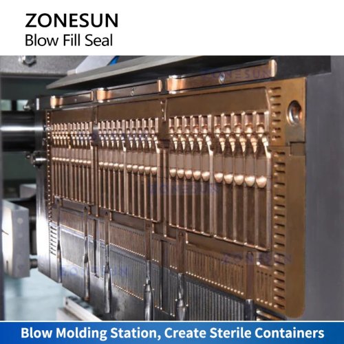 ZONESUN ZS-BFS1 自動BFSマシン - 単回投与アンプル・プラスチックボトル用液体充填シール機