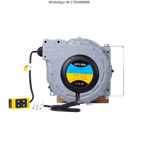 Gulung kabel otomatis (reel) 16A 220V — kabel perpanjangan bersertifikat CE/3C