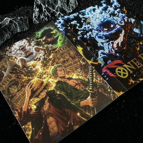 Album Thẻ Sưu Tập OPCG 2026 Mới Monkey D. Luffy Roronoa Zoro – 4 Ngăn, 240 Thẻ, Quà Tặng Sở Thích