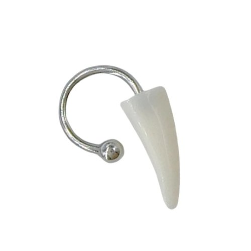 Губное кольцо из смолы (horseshoe/C) — панк‑пирсинг, украшение для моды и Хэллоуина
