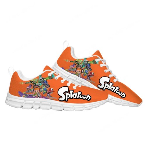 Giày Sneaker Anime Game Splatoon cho Nam và Nữ - Giày Đôi Tùy Chỉnh