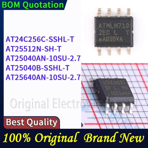 EEPROM seriali I2C (AT24C256C, AT25512N, AT25040AN, AT25640AN) — Disponibile, spedizione entro 48 h