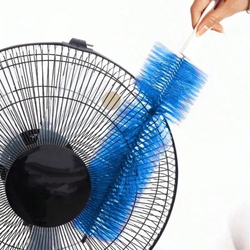 Kuas Pembersih Kipas Angin, Bulu Debu Microfiber untuk Kipas Langit-langit, Kipas Kotak, Tirai, dan Rumah Tangga (2 pcs)