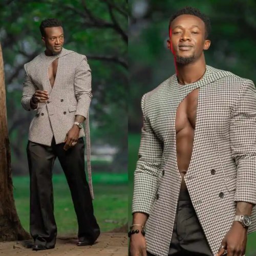 Saco cruzado para hombre con solapa pico — 1 pieza, personalizable, para fiesta/graduación/ocasión especial