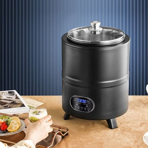 Fermentatore multifunzione automatico 8L/12L in acciaio inox 304 – per yogurt/natto/vino di riso, 220V temperatura costante