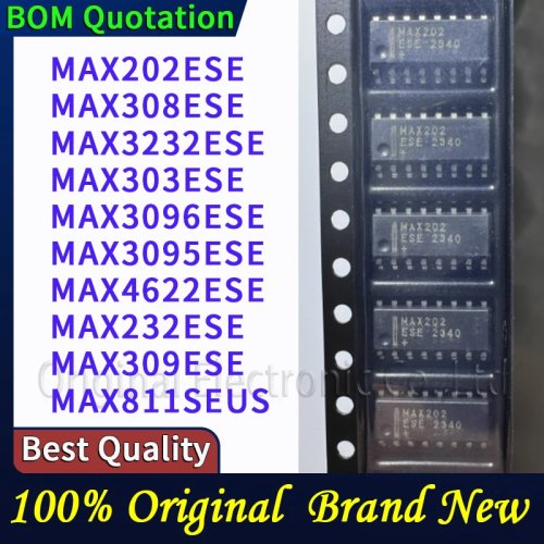 MAX202ESE / MAX308ESE / MAX3232ESE / MAX303ESE / MAX3096ESE / MAX3095ESE / MAX4622ESE / MAX232ESE / MAX309ESE / MAX811SEUS — MAXシリーズIC（RS232トランシーバー・電源IC）、在庫あり、48時間以内出荷