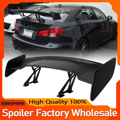 Rear trunk spoiler/wing GT Racing ABS matte black for Lexus IS250/IS300/IS350 F‑Sport 2006–2013