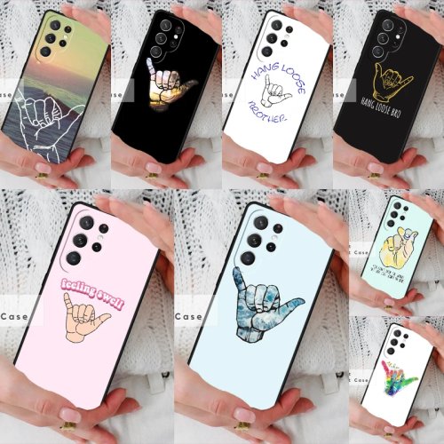 Shaka Surfing Phone Cover Case for Samsung Galaxy S26 Ultra S20 FE Note 10 S24 S23 S21 S25 Plus S22
