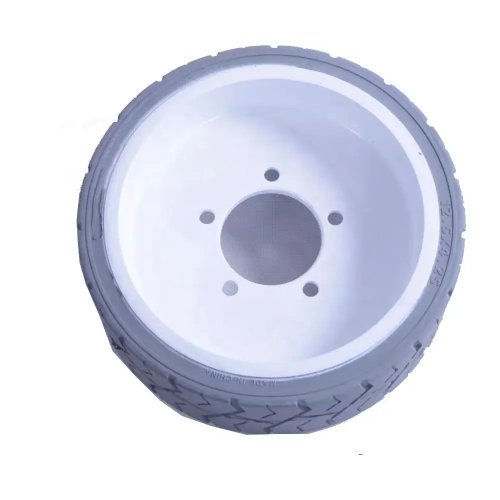 Ruota di ricambio JLG 4860182 12,5 x 4,25'' grigia non segnante, compatibile con piattaforme a forbice JLG 1532E2/1932E2