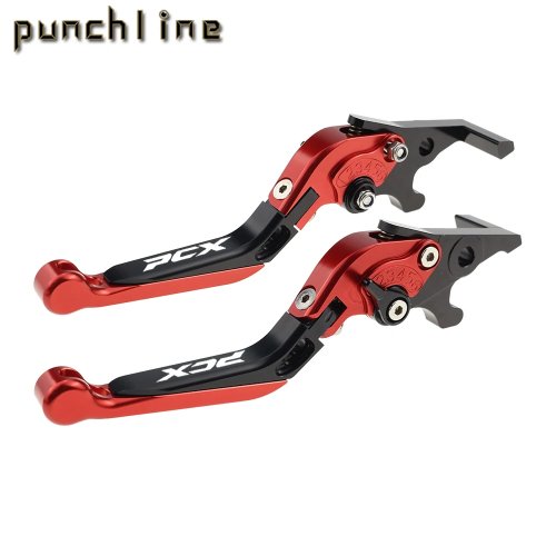 혼다 PCX125/PCX150/PCX160 (2021-2022)용 접이식·신축·조절 가능한 브레이크 및 클러치 레버