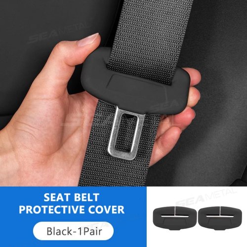 BLALION 2 pz Copri-fibbia cintura in gomma anti-graffio, protezione universale per SUV e berlina