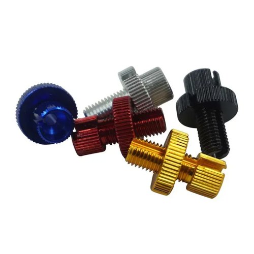 Kit penyetel kabel kopling M10 dengan baut dan mur kunci untuk motor Honda Yamaha (sport)