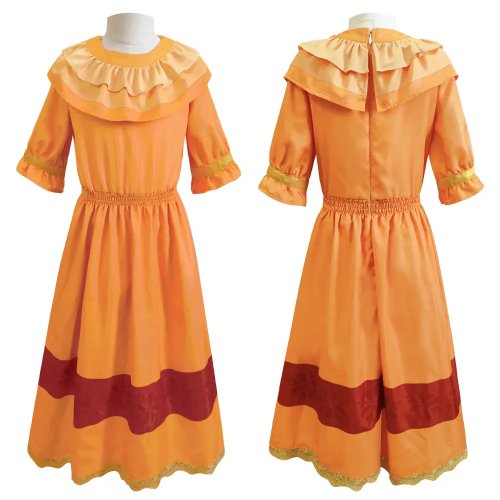 Váy Dì Pepa của Mirabel - Trang Phục Cosplay Encanto Cho Biểu Diễn Sân Khấu