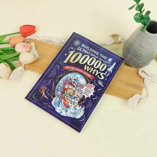 100000 Tại Sao: Xây Dựng Bộ Não Tối Ưu Cho Trẻ Em - Phiên Bản Tiếng Anh - Sách Khoa Học Hoạt Hình Vui Nhộn Cho Giáo Dục Sớm STEM
