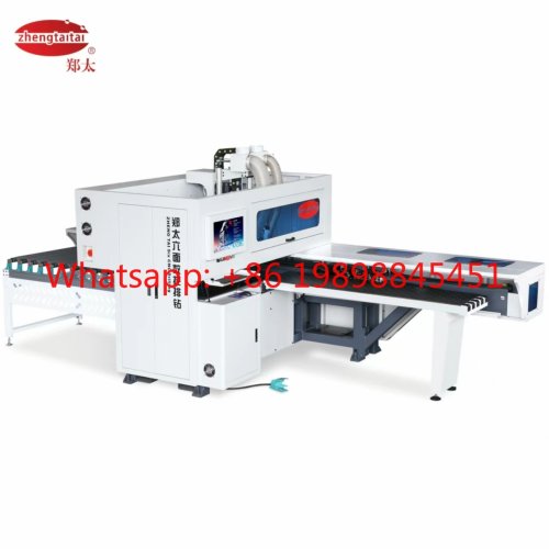 Zhengtai ZT3012M6 목공용 6면 CNC 드릴링 머신, 엔진 구동, 최대 작업 폭 1200mm