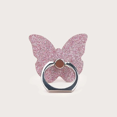 Giá đỡ nhẫn điện thoại hình bươm bướm — ring cầm tay universal cho iPhone & Android, quà tặng sinh nhật cho gia đình và bạn bè
