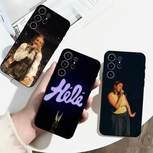 เคสโทรศัพท์ Helena Bailly-Y Singer สำหรับ Samsung S25, S24, S21, S22, S23, S30, Ultra, S20, Plus, FE, Lite, Note 10 – สีดำ