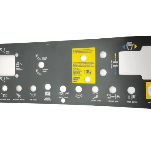 Autocollant panneau de commande pour nacelle Genie, réf. 72164/72164GT (GE-72164) — pièce détachée