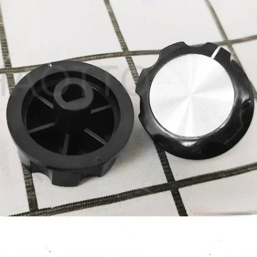 Juego de 2 perillas/botones de temporizador de repuesto para sartén eléctrica, freidora de aire, horno, olla de presión
