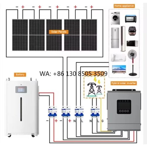 Sistem tenaga surya lengkap 5 kW - 15 kW untuk rumah, paket PLTS lengkap dengan panel fotovoltaik, baterai dan inverter