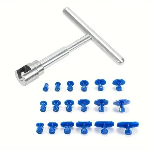 Kit de reparação de amolgadelas automóvel – Ferramenta de remoção de mossas sem pintura