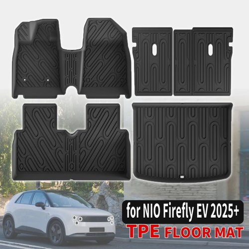 ชุดพรมปูพื้น TPE ตรงรุ่น NIO Firefly EV 2025-2026 — ชุดเต็ม กันน้ำ กันทุกสภาพอากาศ เป็นมิตรกับสิ่งแวดล้อม