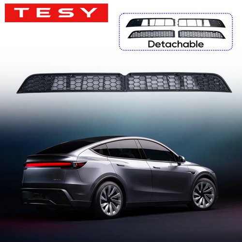 TESY ตาข่ายกันแมลง/กันฝุ่น สำหรับกันชนล่าง Tesla Model Y - ฝาครอบช่องระบายอากาศด้านใน