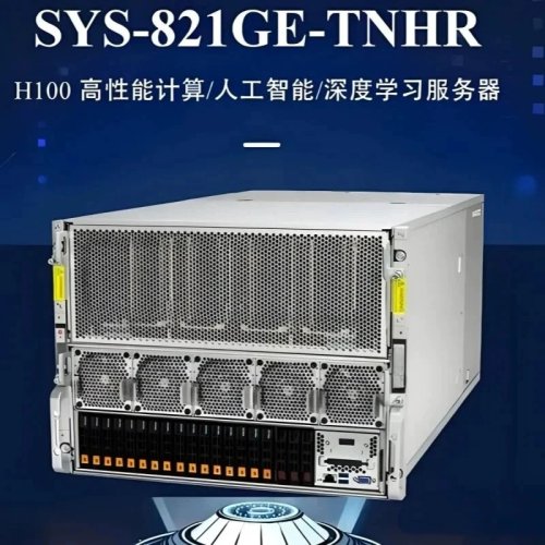 H100/H200/H800 모듈 서버 SYS-821GE-TNHR GPU 컴퓨팅 파워 서버