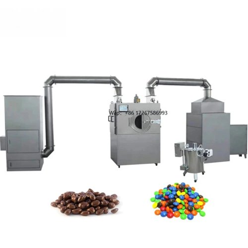 Mesin Pelapis Film Gula Cokelat Tablet Otomatis