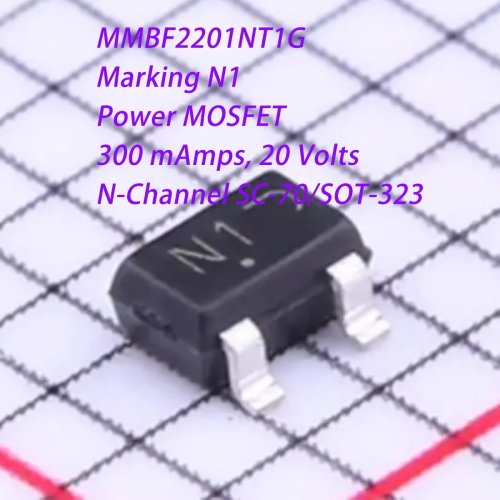 20 Stück MMBF2201NT1G N-Kanal MOSFET 300mA 20V SC-70/SOT-323 Neu Original