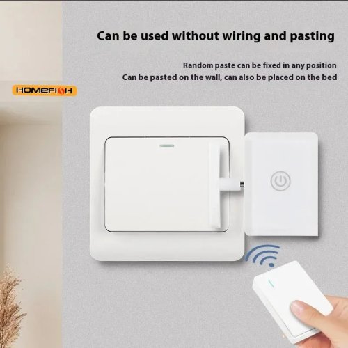Wireless USB‑Rechargeable Automatic Light Switch Pusher with Remote Control