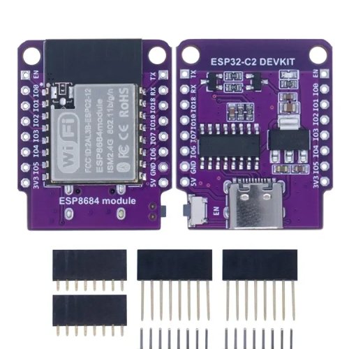 Wemos D1 Mini ESP8266/ESP32/ESP32-C2 Devkit — Placa de desarrollo WiFi y Bluetooth (CH340G) compatible con Arduino