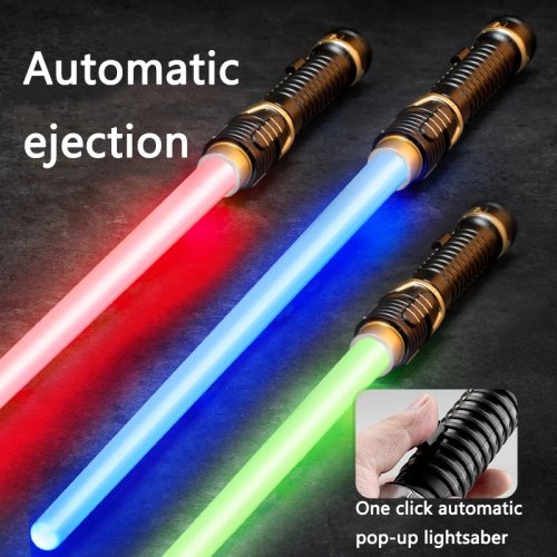 سيف ضوئي LED جديد للأطفال - عصا مضيئة Rave Cosplay لعبة Force FX FOC