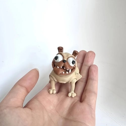 Mô hình chó để bàn 1 chiếc — Trang trí bàn/phòng đa năng, món đồ sưu tập cho thiếu niên và người lớn