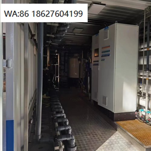 Meerwasser-Entsalzungs-/Wasseraufbereitungssystem – Pumpe/Motor und Kunststoff-Filtermodul für landwirtschaftliche Betriebe, Kernkomponenten (PLC-kompatibel)