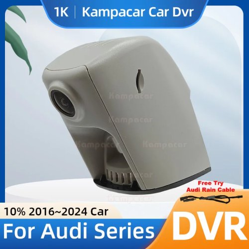 Kampacar AD10-1K Câmara de bordo 1080P WiFi para Audi A3/A4/A4L/A5/A6/Q3/Q7 (8U/4M) TDI S-line — 2016–2024