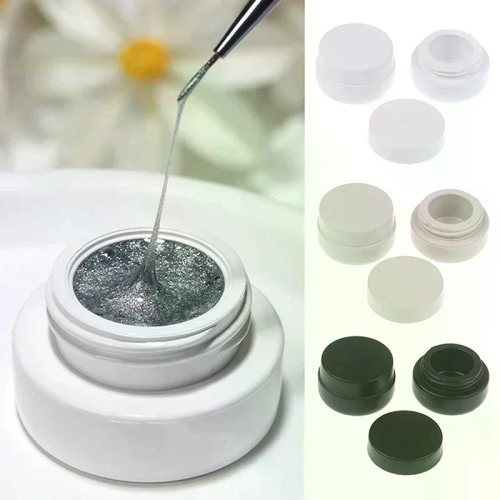 Hộp đựng gel móng chống ánh sáng 2–2,5 ml — hộp nhựa tiện dụng để bảo quản gel UV/son móng