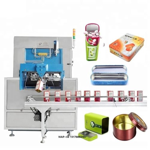 Food Tin Can Making Machine — Round Tin Can Production Line