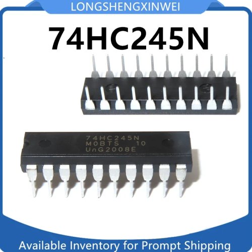 CI 74HC245N DIP-20 Transceiver bus octal - 1 pièce