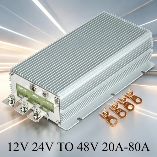 DC-DC boost converter 12V/24V naar 48V 20A-80A Spanningsregelaarmodule voor elektrische auto's