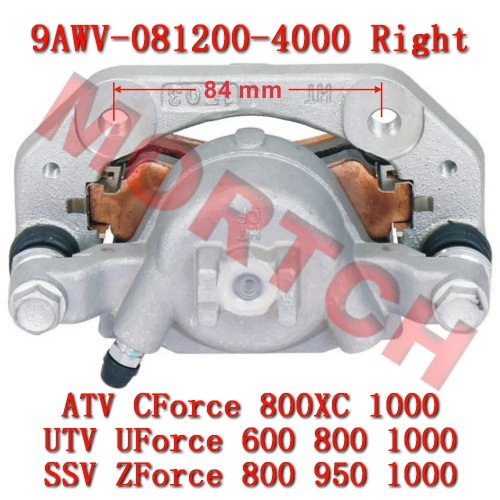 CFMoto ATV用 フロント右ブレーキキャリパー (RH) 9AWV-081200-4000 — CForce/UForce/ZForce 600/800/800XC/950/1000対応 (Sport R/Trail/Crew)