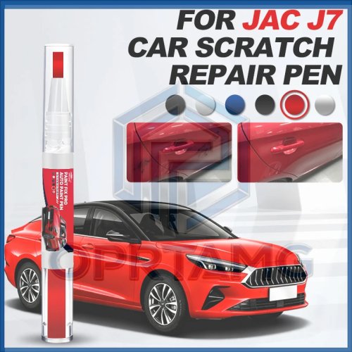 JAC J7 2020-2025 차량용 페인트 수정 펜 - 스크래치 제거 DIY 액세서리 블랙 화이트 그린
