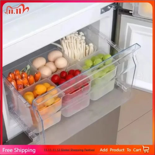 Hộp Đựng Thực Phẩm Tủ Lạnh - Sắp xếp tiện lợi cho rau, trái cây và hộp đựng thức ăn