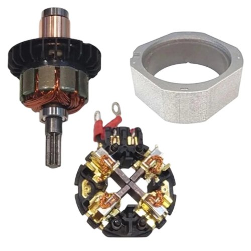 619377-8 Induit 632F23-2 Balais 638396-5 pour DTD152 Perceuse Électrique Accessoires Outils Électriques