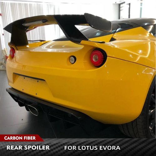 Aileron arrière en fibre de carbone pour Lotus Evora Coupé 2010-2016 (Base/S, 2 portes)