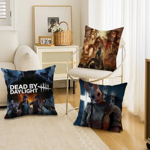 ปลอกหมอน Dead by Daylight - ตกแต่งบ้านสไตล์ฟาร์มเฮาส์ ปลอกหมอนสำหรับโซฟา