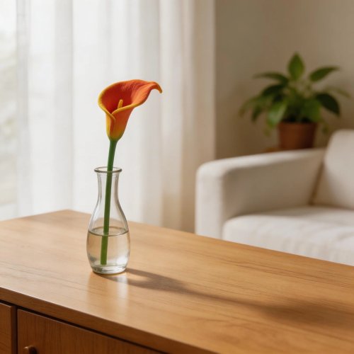 1 bó hoa calla giả – hoa giả trang trí trung tâm tiệc cưới và trang trí nhà