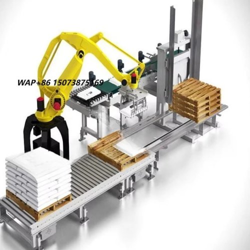 Trust Paletizador Robot Industrial de Alta Velocidade 100kg – Máquina de Embalagem com PLC e Componentes de Motor